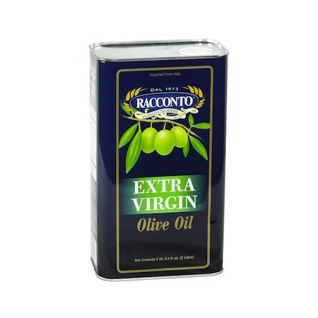 Racconto Oil Extra Virgin Olive Tin 3 Liter, PK4 10262